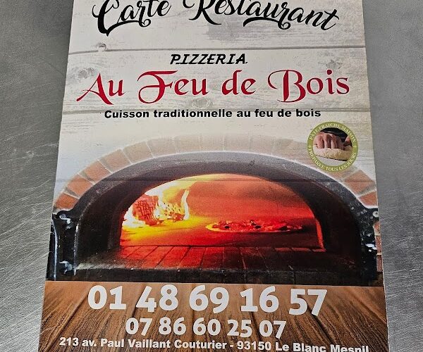 Restaurant Pizza “Au Feu de Bois” à Le Blanc-Mesnil, France