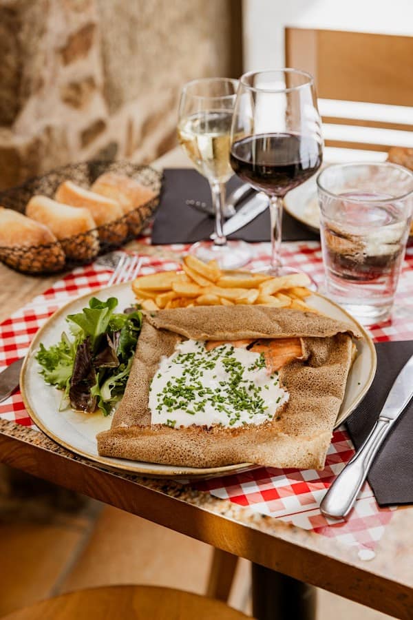 Restaurant La Confiance à Le Mont-Saint-Michel, France