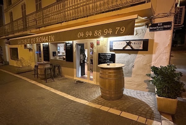 Restaurant La Table de Romain à Bandol, France