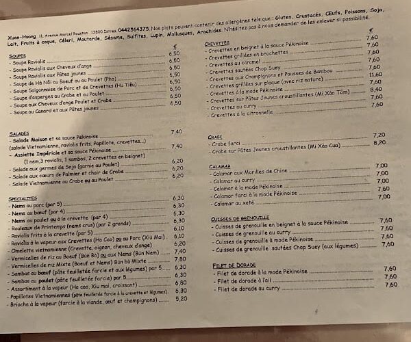 Restaurant Vietnamien de Xuan Huong à Istres, France