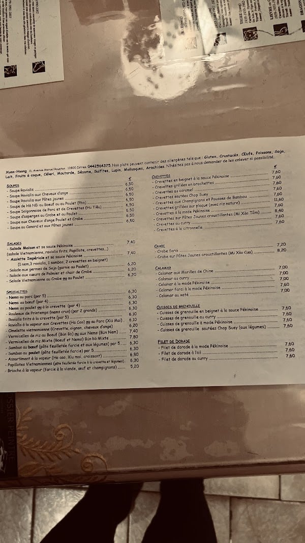 Restaurant Vietnamien de Xuan Huong à Istres, France