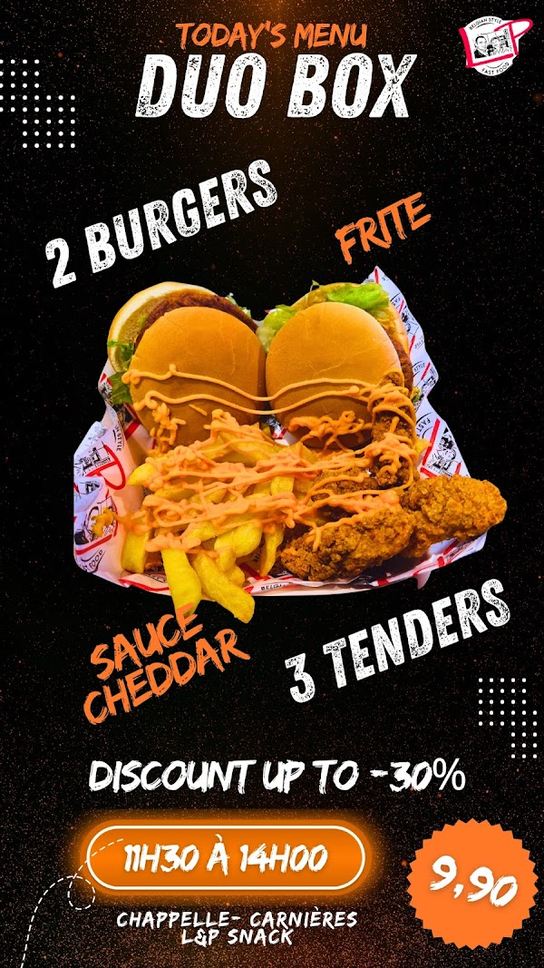 Restaurant Snack L&P carniéres à Morlanwelz, Belgique