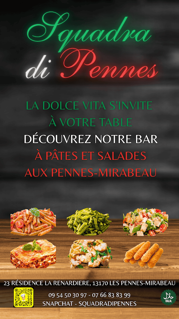 Restaurant SQUADRA DI PENNES à Les Pennes-Mirabeau, France