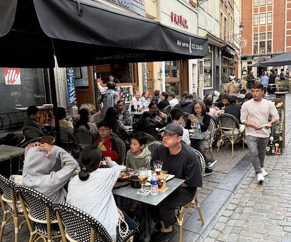 Restaurant The blue à Bruxelles, Belgique