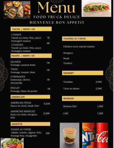 Restaurant Truck Delice à Romilly-sur-Seine, France