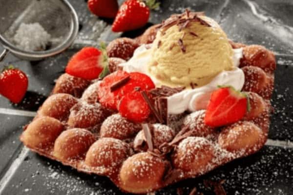 Restaurant Waffle Bubble à Remich, Luxembourg