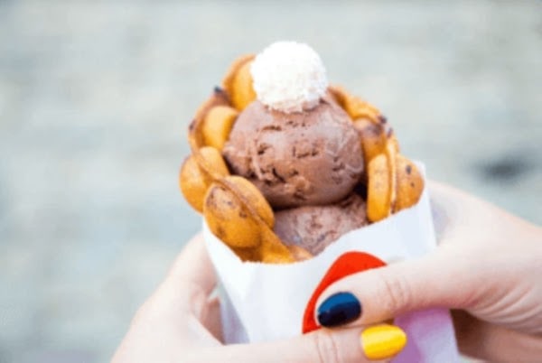 Restaurant Waffle Bubble à Remich, Luxembourg