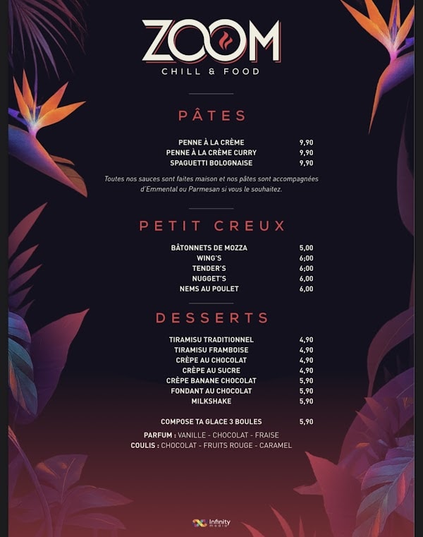 Restaurant Zoom Chill & Food à Illkirch-Graffenstaden, France