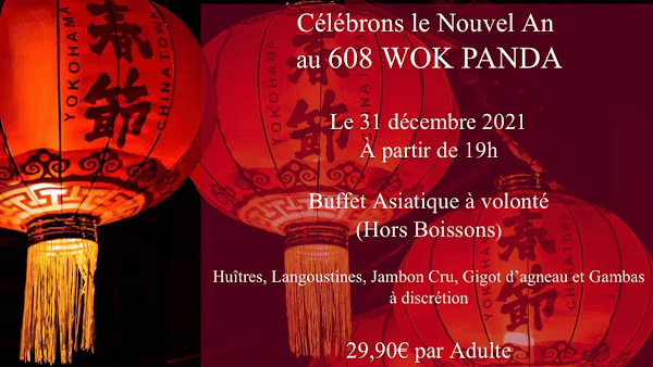 Restaurant 608 Wok Panda à Crépy-en-Valois, France