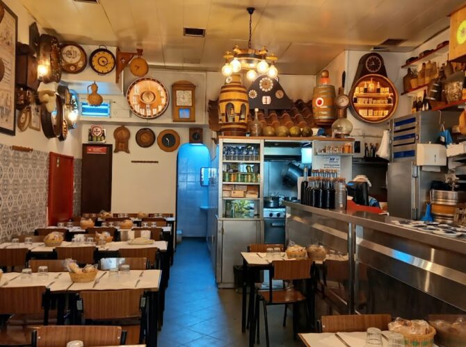 Restaurant A Provinciana à Lisboa, Portugal