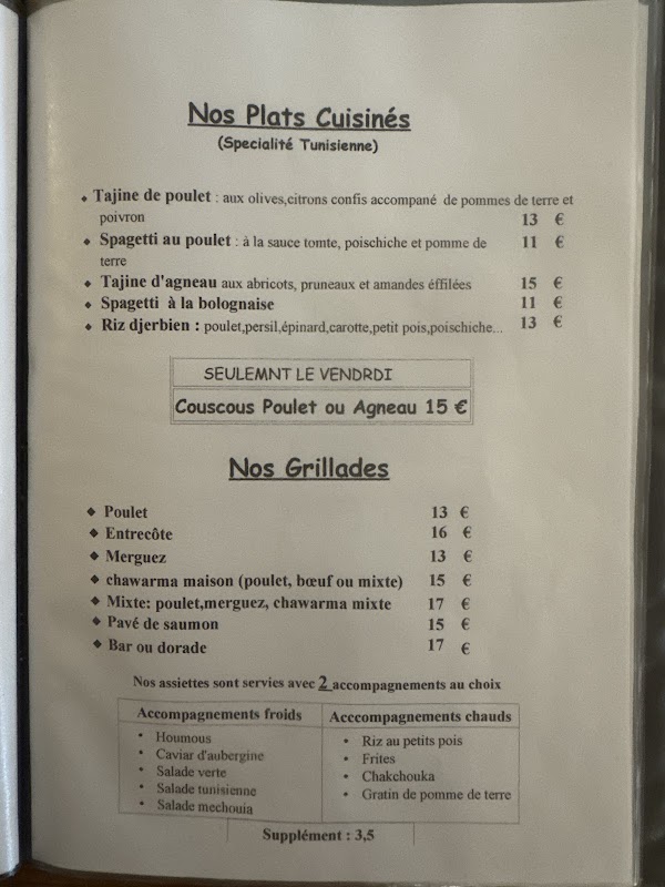 Restaurant Adam’s Kitchen à Annemasse, France