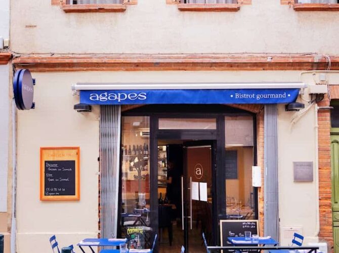 Restaurant AGAPES à Toulouse, France