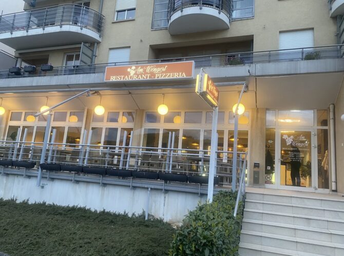 Restaurant Am Wéngert à Grevenmacher, Luxembourg