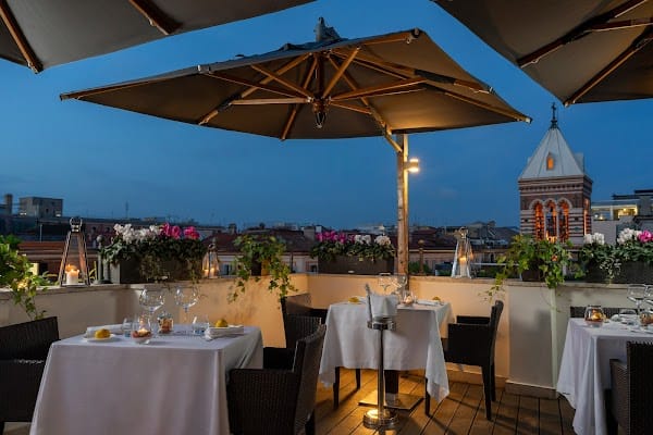 Ambrosia Rooftop Restaurant & Bar à Rome, Italie