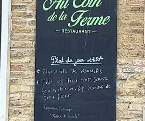 Restaurant Au coin de la ferme à Calais, France