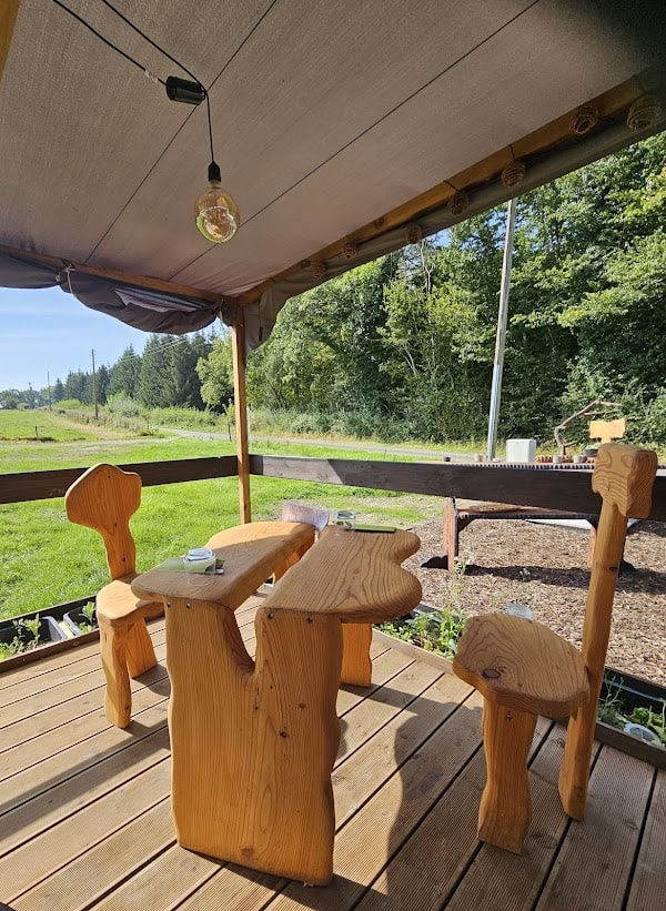 Restaurant Au gré des prés à Froidchapelle, Belgique
