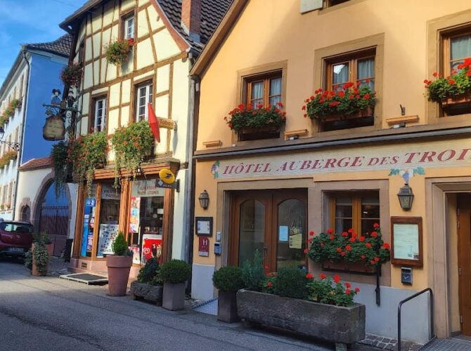 Restaurant Auberge des Trois Châteaux à Eguisheim, France