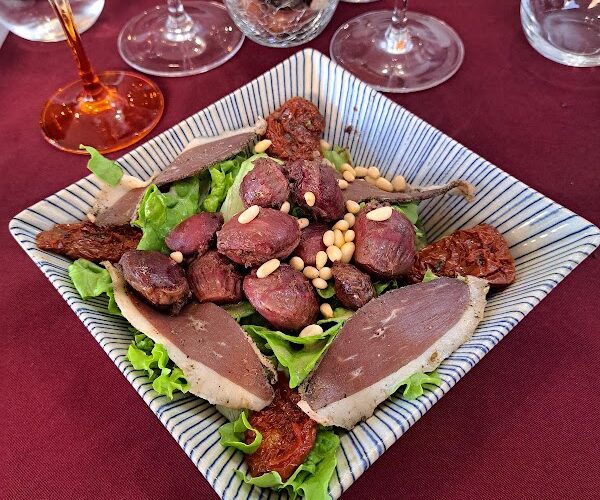 Restaurant Auberge du Lion d’Or à Targon, France