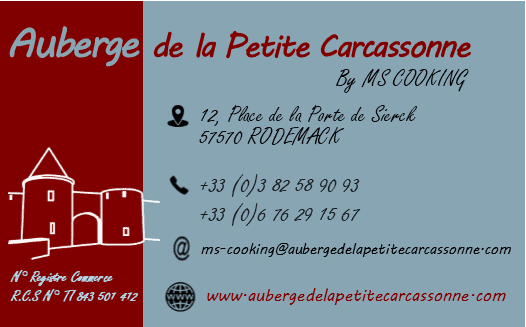 Restaurant Auberge La Petite Carcassonne à Rodemack, France