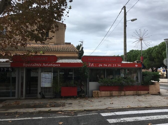 Restaurant Aux baguettes d’or à La Londe-les-Maures, France