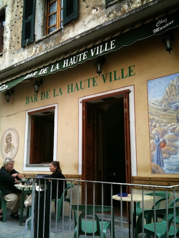 Restaurant Bar de la Haute Ville à Corte, France