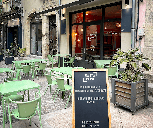 Restaurant Basta Cosi à Aubenas, France