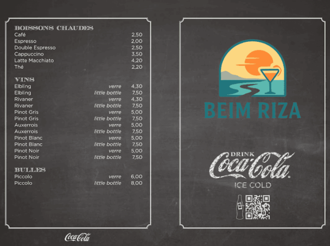 Restaurant Beim Riza à Mertert, Luxembourg