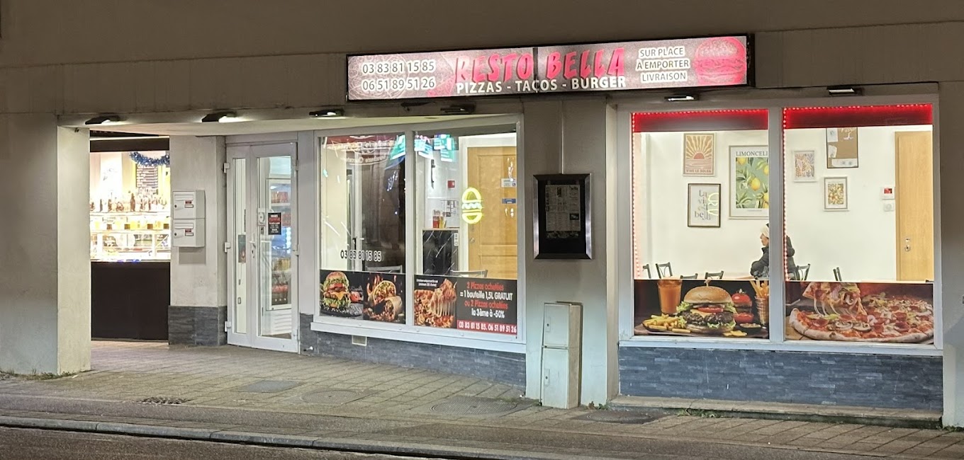 Restaurant Bella Pizza | Tacos • Burgers a Blénod-lès-Pont-à-Mousson, France