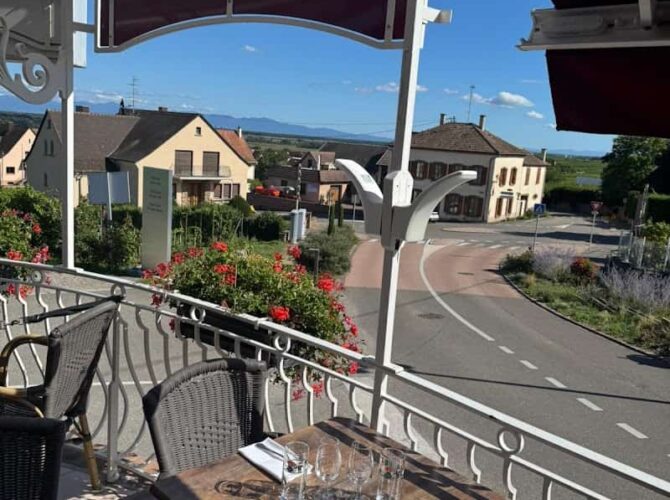 Restaurant Belle Vue à Gueberschwihr, France