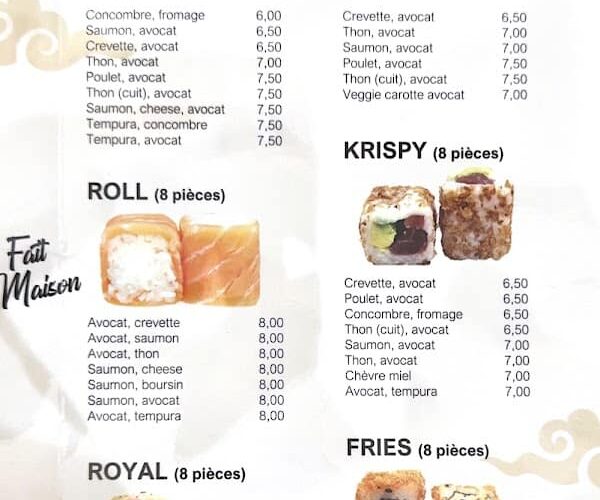 Restaurant Be’sushi à Lognes, France