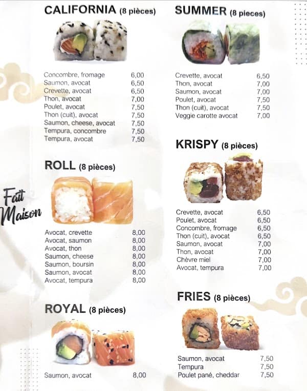 Restaurant Be’sushi à Lognes, France