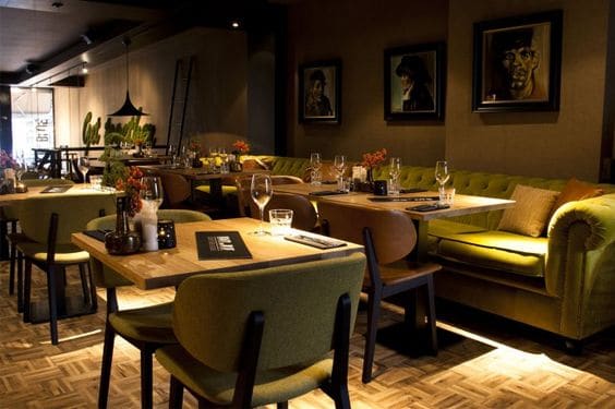 Restaurant Black and Blue à Amsterdam, Pays-Bas