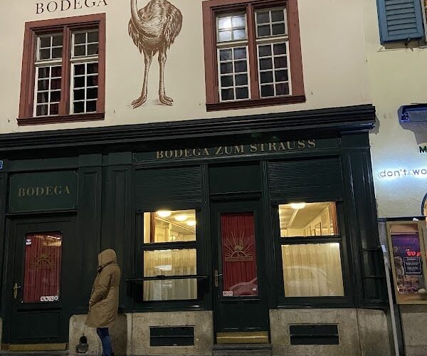 Restaurant Bodega zum Strauss à Basel, Suisse