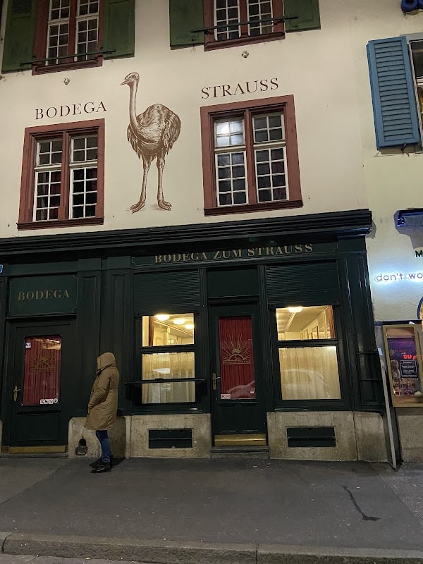 Restaurant Bodega zum Strauss à Basel, Suisse