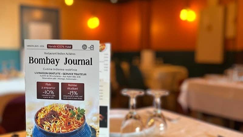 Restaurant Bombay Journal à Achères, France