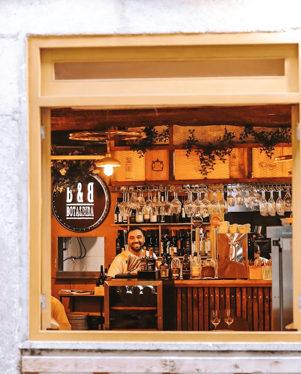 Restaurant Bota & Bira à porto, Portugal