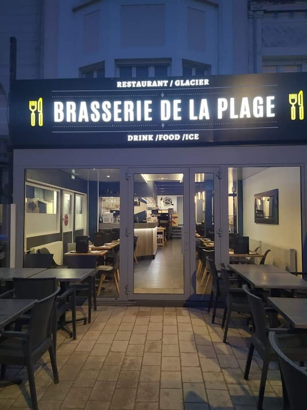 Restaurant Brasserie de la plage à Dunkerque, France