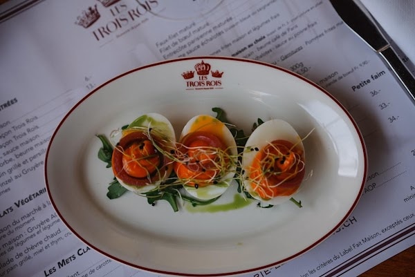 Restaurant Brasserie des Trois Rois à Lausanne, Suisse