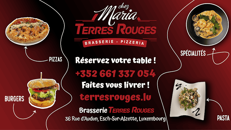 Restaurant Brasserie Terres Rouges à Esch-sur-Alzette, Luxembourg