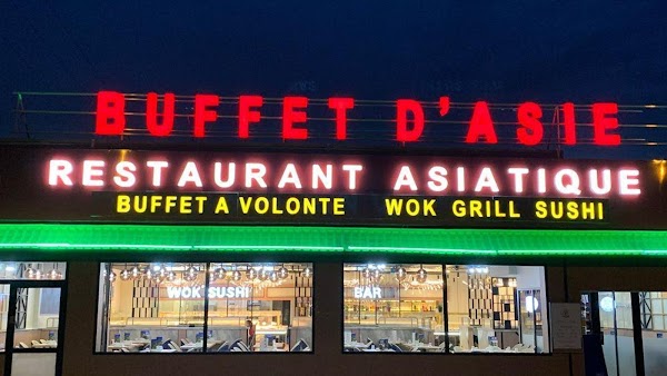 Restaurant Buffet d’Asie à Chenôve, France