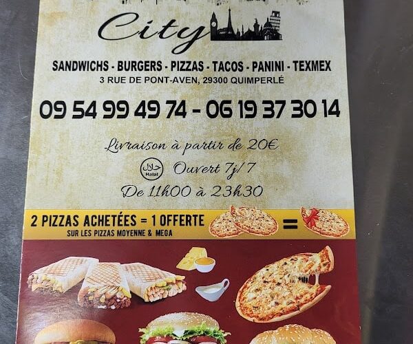 Restaurant BURGER City à Quimperlé, France