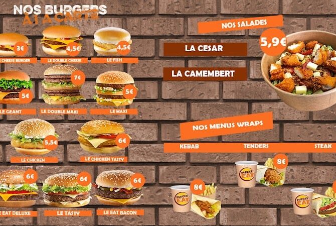 Restaurant Burger Eat à Moissac, France