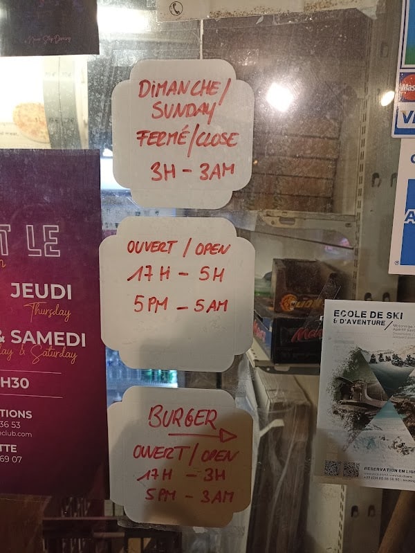 Restaurant Burger House à Val-d'Isère, France