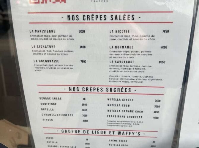 Restaurant BWaffle à Trappes, France