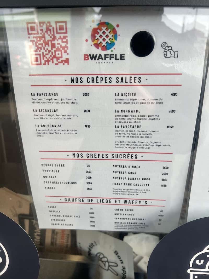 Restaurant BWaffle à Trappes, France