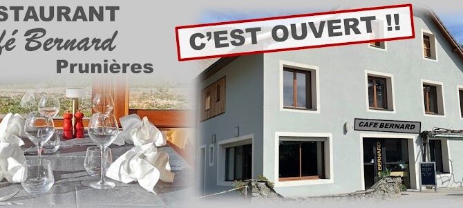 Restaurant Cafe Bernard à Prunières, France