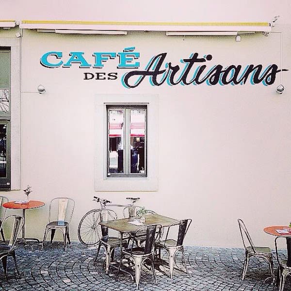 Restaurant Café des Artisans à Lausanne, Suisse