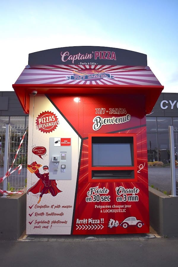 Restaurant Captain’pizza à Hennebont, France