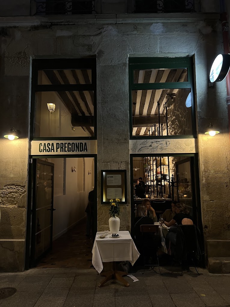 Restaurant Casa Pregonda à Paris, France