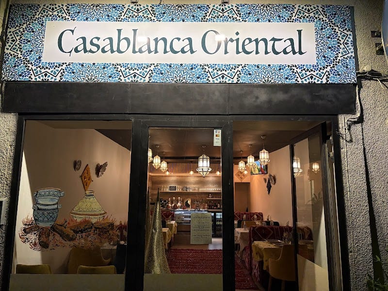 Restaurant Casablanca oriental à Saint-Junien, France